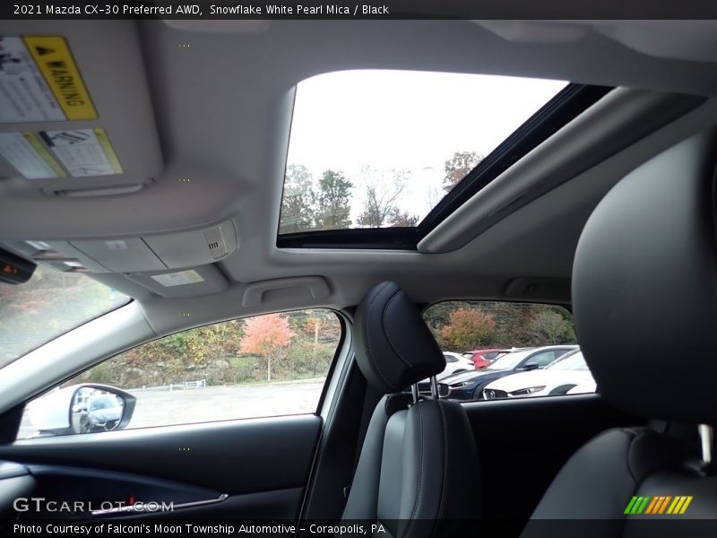 Sunroof of 2021 CX-30 Preferred AWD