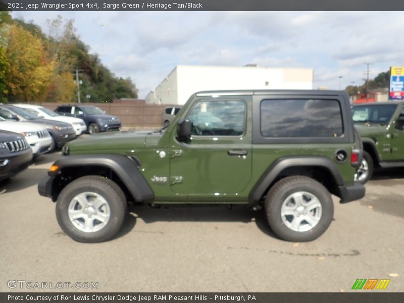  2021 Wrangler Sport 4x4 Sarge Green