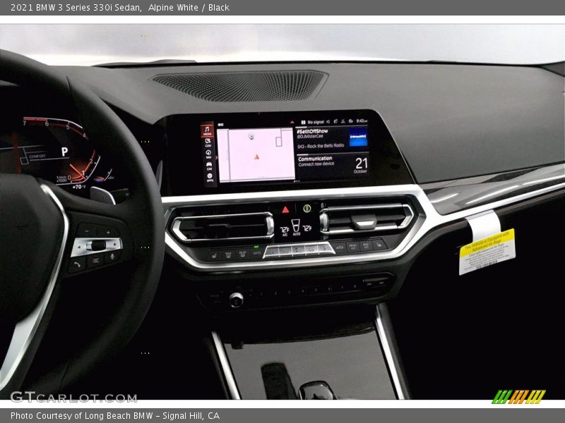 Alpine White / Black 2021 BMW 3 Series 330i Sedan