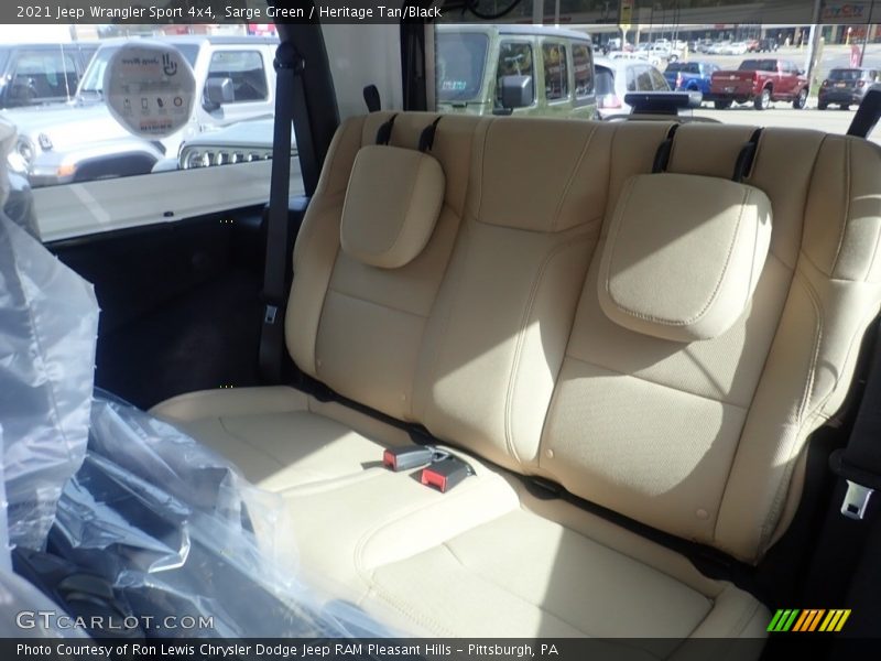 Sarge Green / Heritage Tan/Black 2021 Jeep Wrangler Sport 4x4