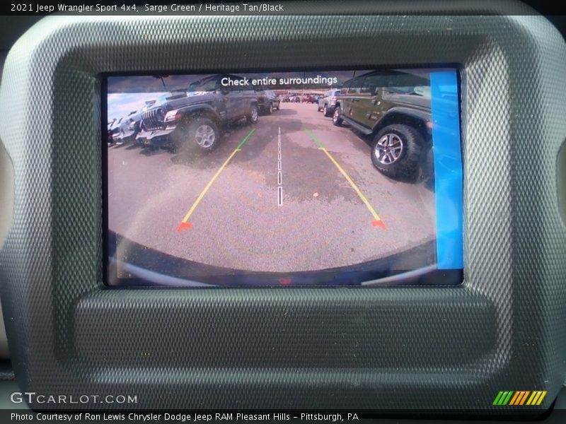 Sarge Green / Heritage Tan/Black 2021 Jeep Wrangler Sport 4x4