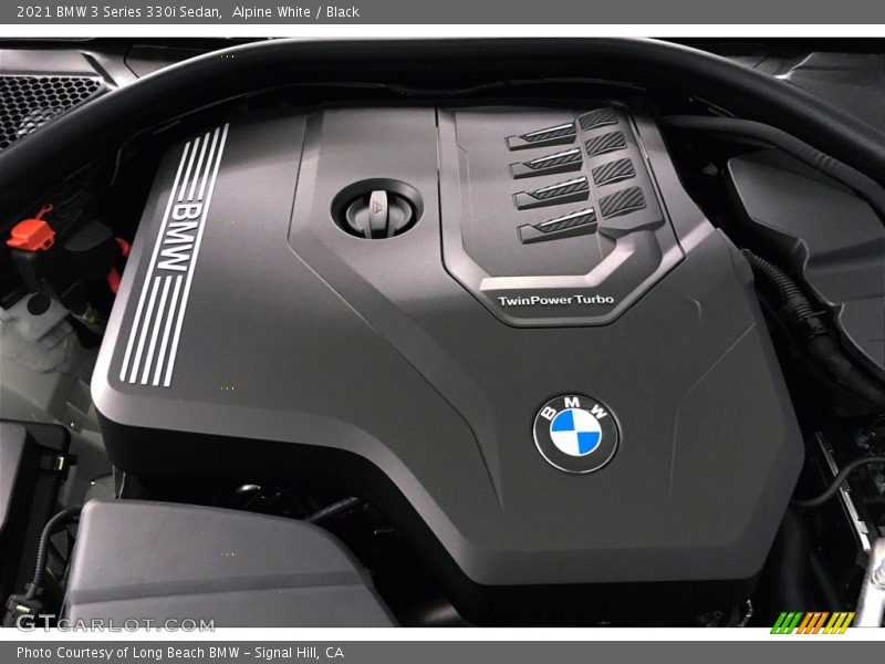 Alpine White / Black 2021 BMW 3 Series 330i Sedan