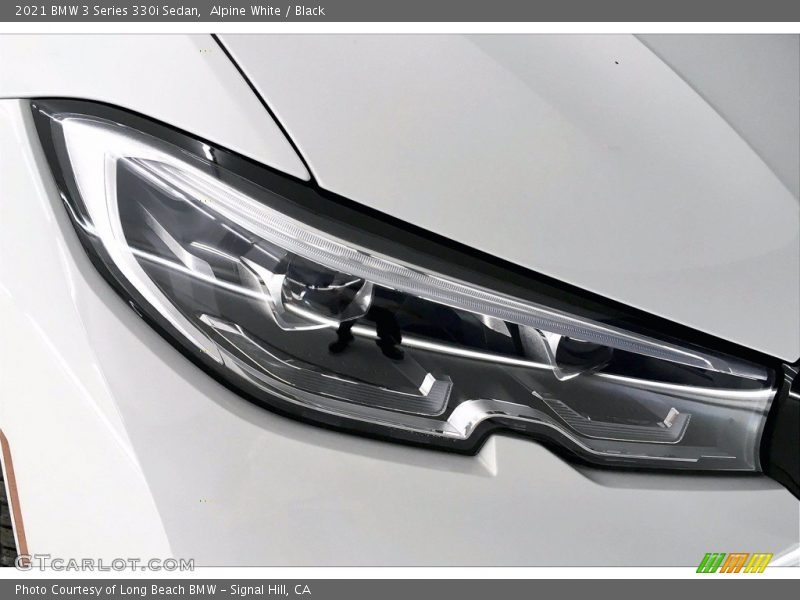 Alpine White / Black 2021 BMW 3 Series 330i Sedan