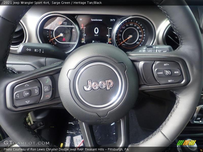  2021 Wrangler Sport 4x4 Steering Wheel