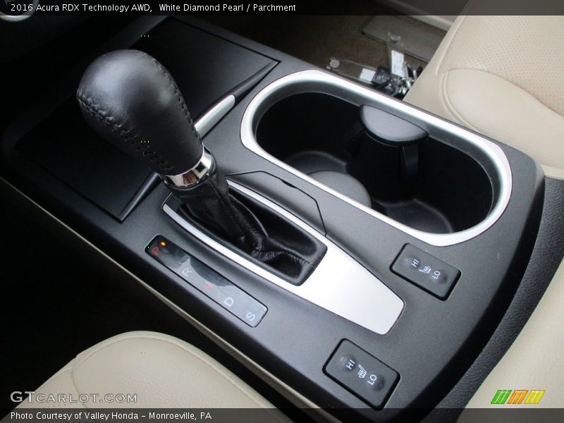 White Diamond Pearl / Parchment 2016 Acura RDX Technology AWD