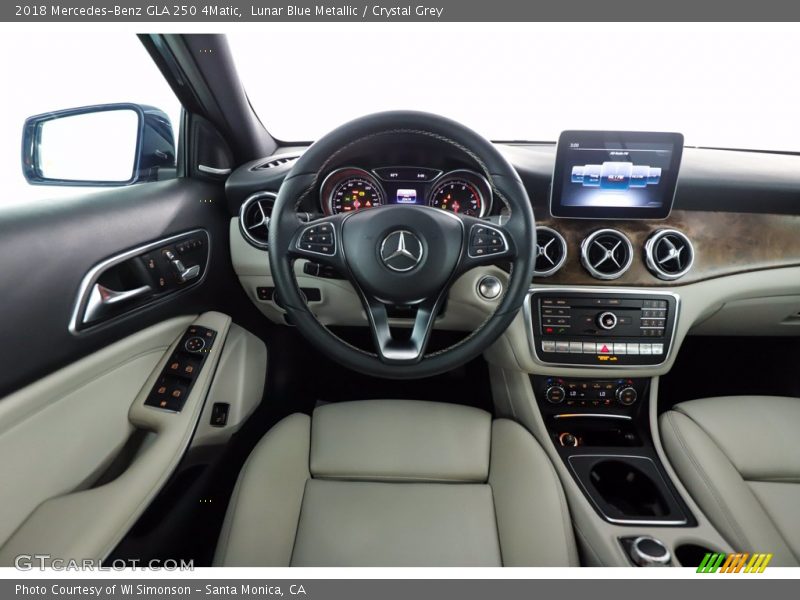 Lunar Blue Metallic / Crystal Grey 2018 Mercedes-Benz GLA 250 4Matic