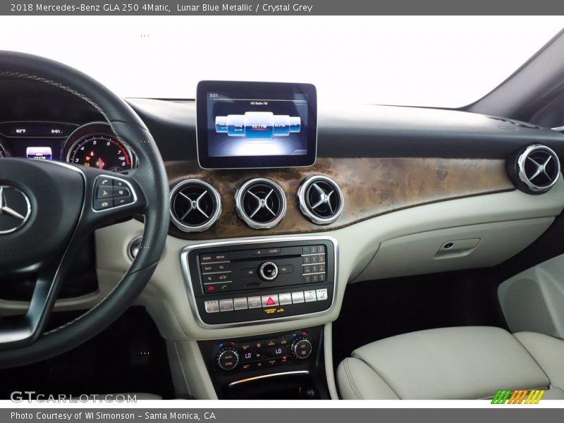 Lunar Blue Metallic / Crystal Grey 2018 Mercedes-Benz GLA 250 4Matic