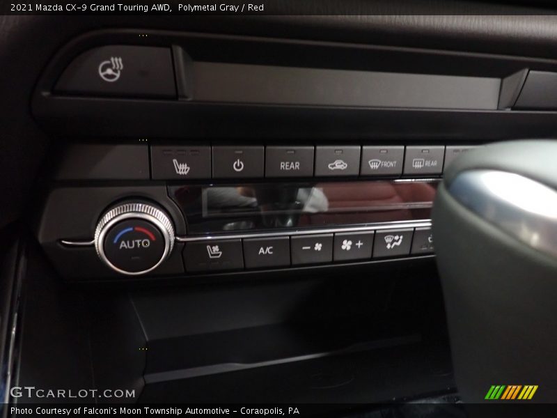 Polymetal Gray / Red 2021 Mazda CX-9 Grand Touring AWD