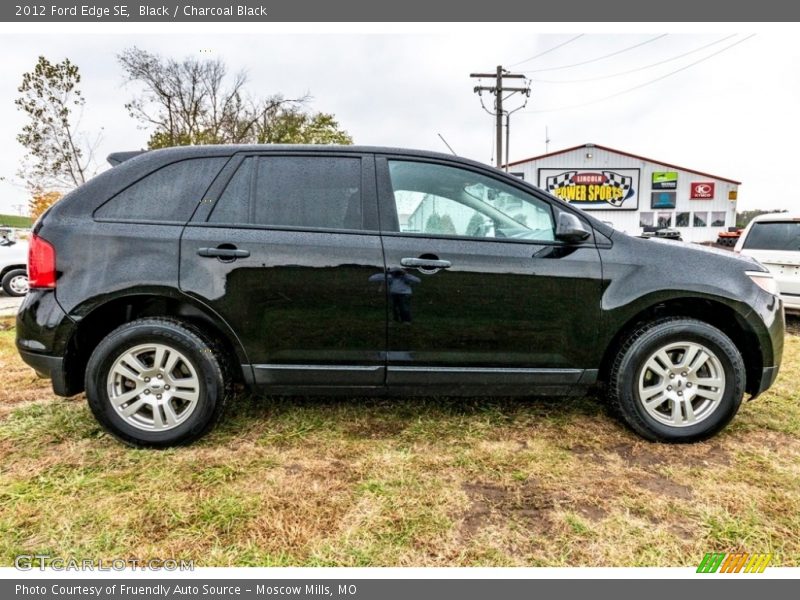 Black / Charcoal Black 2012 Ford Edge SE
