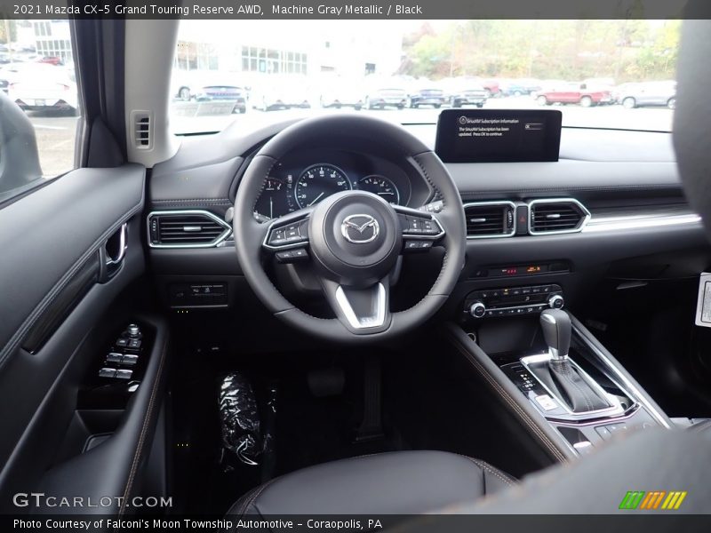 Dashboard of 2021 CX-5 Grand Touring Reserve AWD