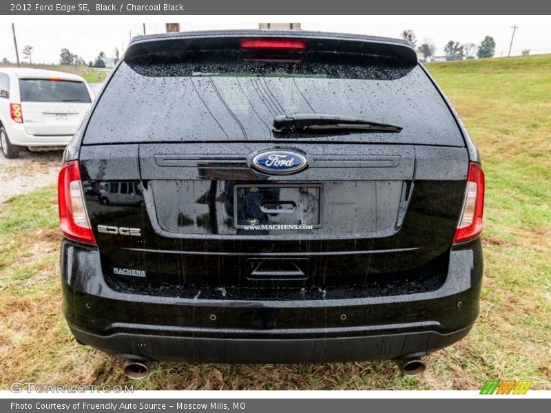 Black / Charcoal Black 2012 Ford Edge SE