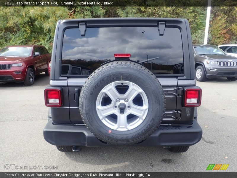 Granite Crystal Metallic / Black 2021 Jeep Wrangler Sport 4x4