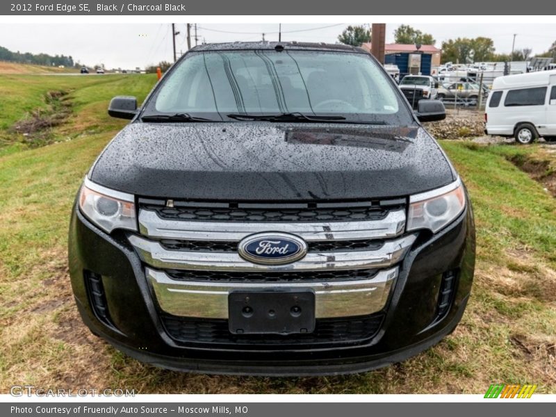 Black / Charcoal Black 2012 Ford Edge SE