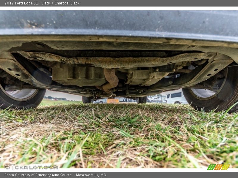 Black / Charcoal Black 2012 Ford Edge SE