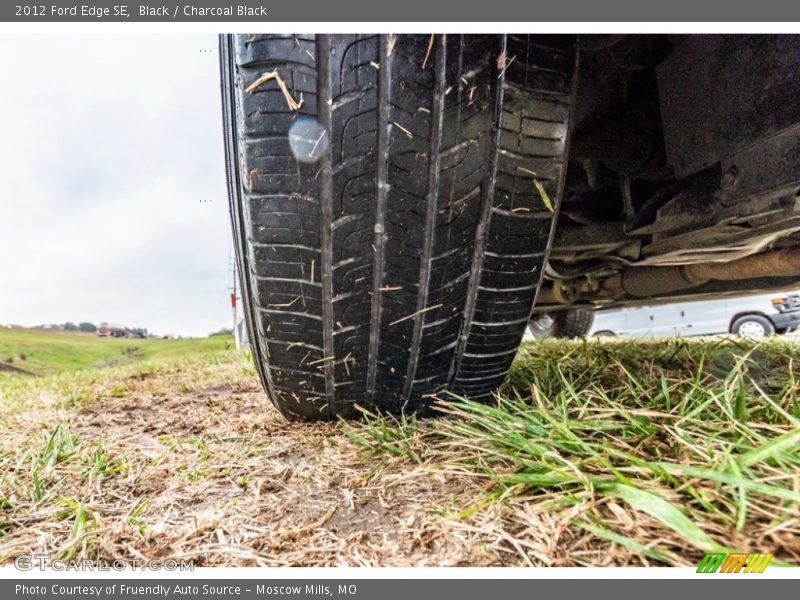 Black / Charcoal Black 2012 Ford Edge SE