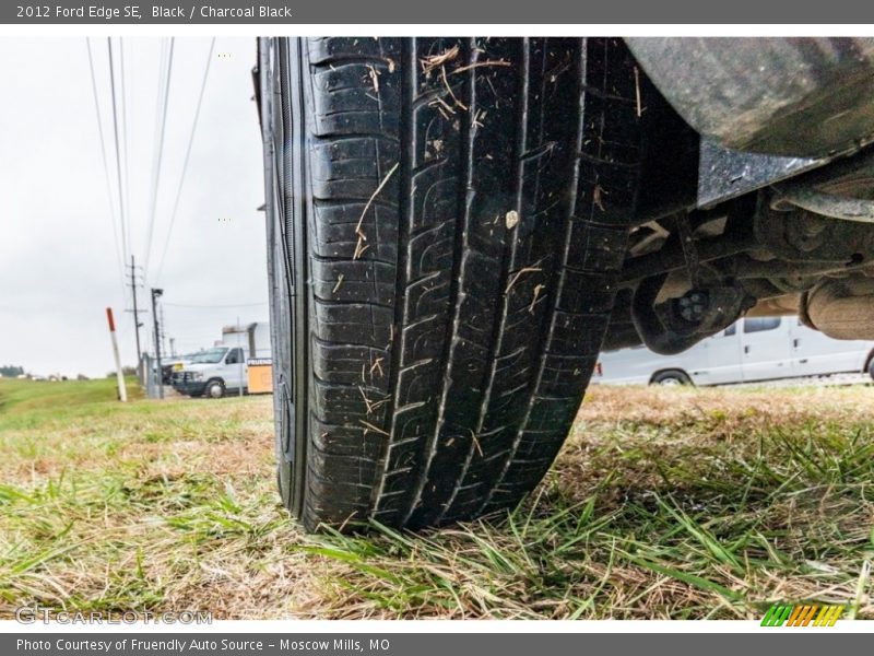 Black / Charcoal Black 2012 Ford Edge SE