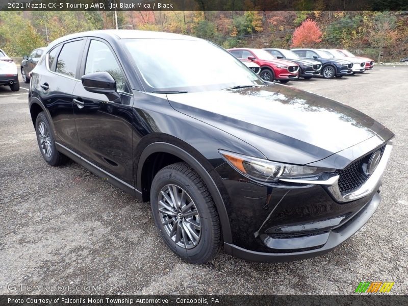 Front 3/4 View of 2021 CX-5 Touring AWD