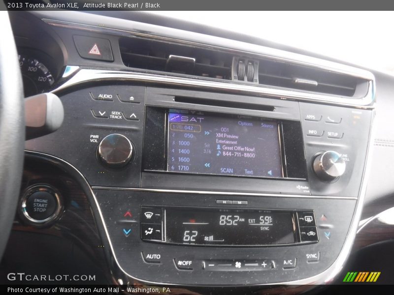 Attitude Black Pearl / Black 2013 Toyota Avalon XLE