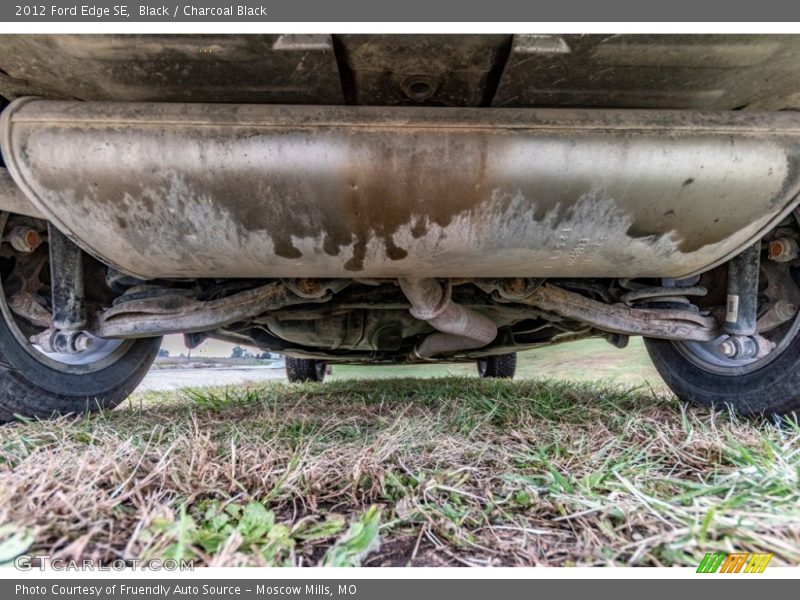 Black / Charcoal Black 2012 Ford Edge SE