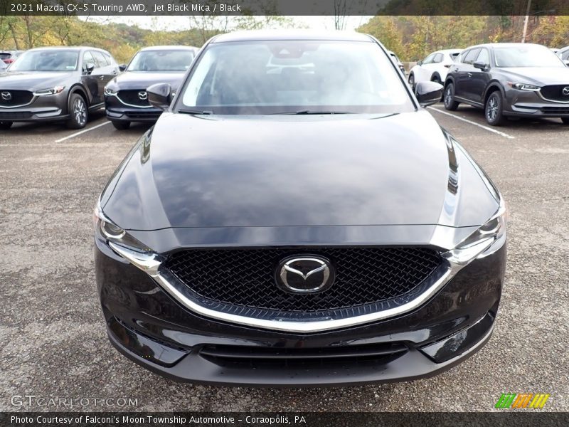 Jet Black Mica / Black 2021 Mazda CX-5 Touring AWD