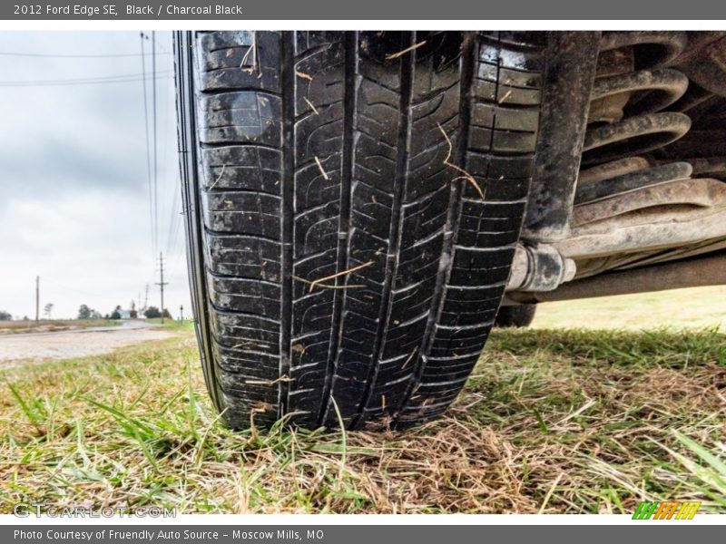 Black / Charcoal Black 2012 Ford Edge SE