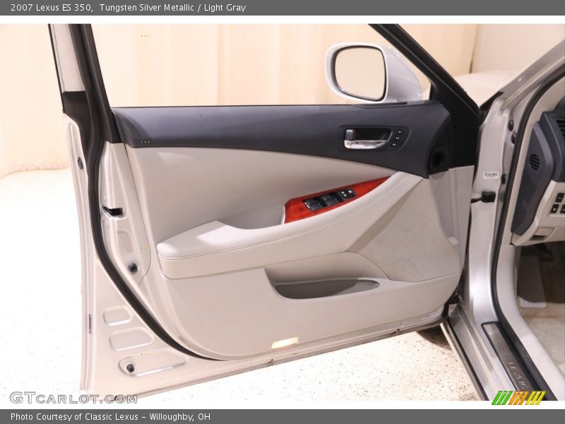 Tungsten Silver Metallic / Light Gray 2007 Lexus ES 350