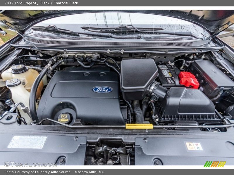 Black / Charcoal Black 2012 Ford Edge SE