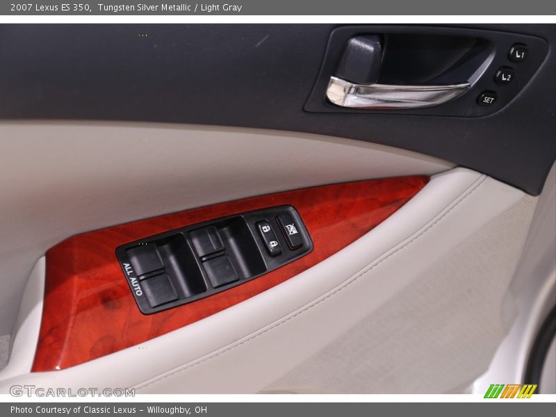 Tungsten Silver Metallic / Light Gray 2007 Lexus ES 350