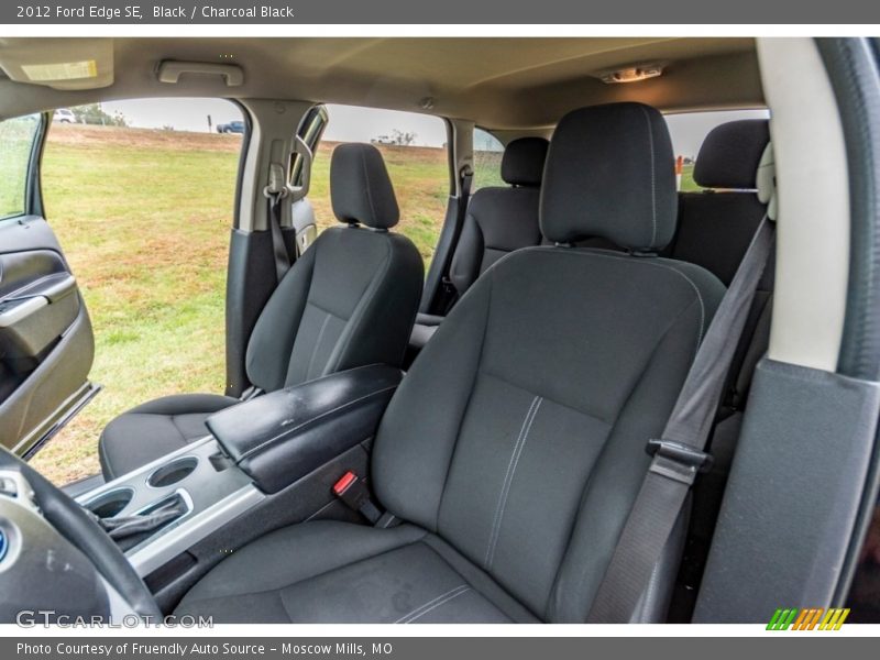Black / Charcoal Black 2012 Ford Edge SE