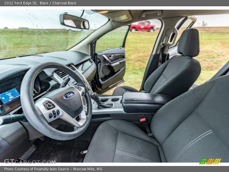 Black / Charcoal Black 2012 Ford Edge SE