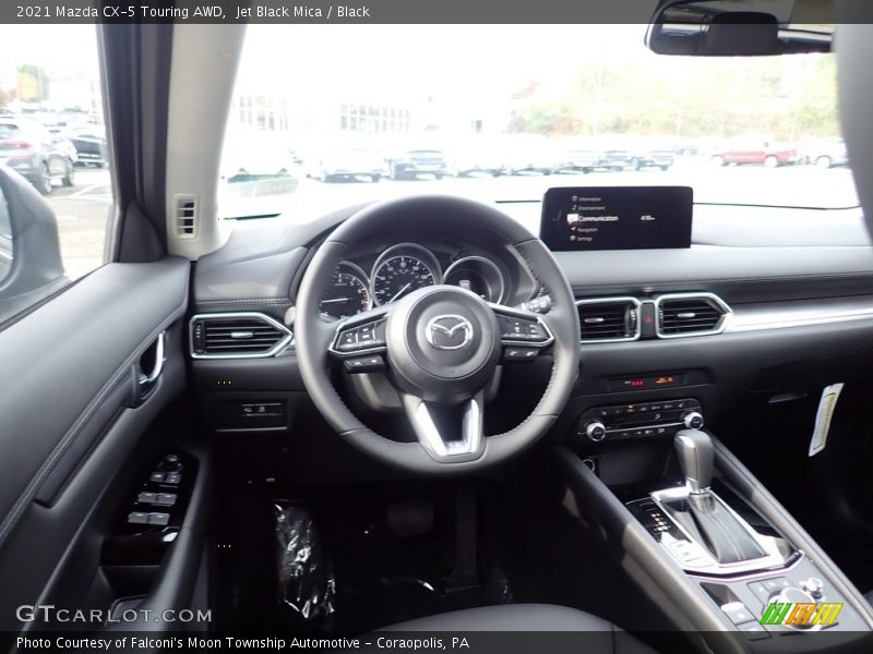 Dashboard of 2021 CX-5 Touring AWD