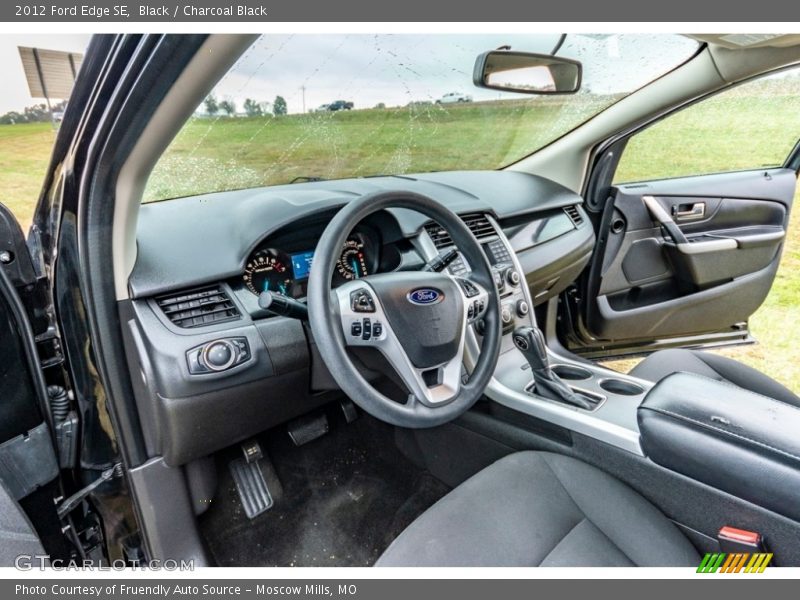Black / Charcoal Black 2012 Ford Edge SE