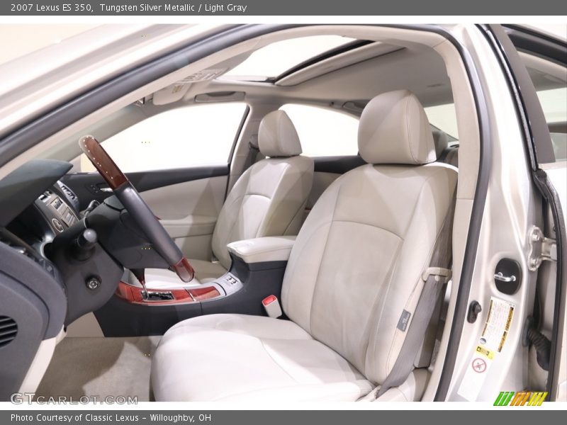 Tungsten Silver Metallic / Light Gray 2007 Lexus ES 350