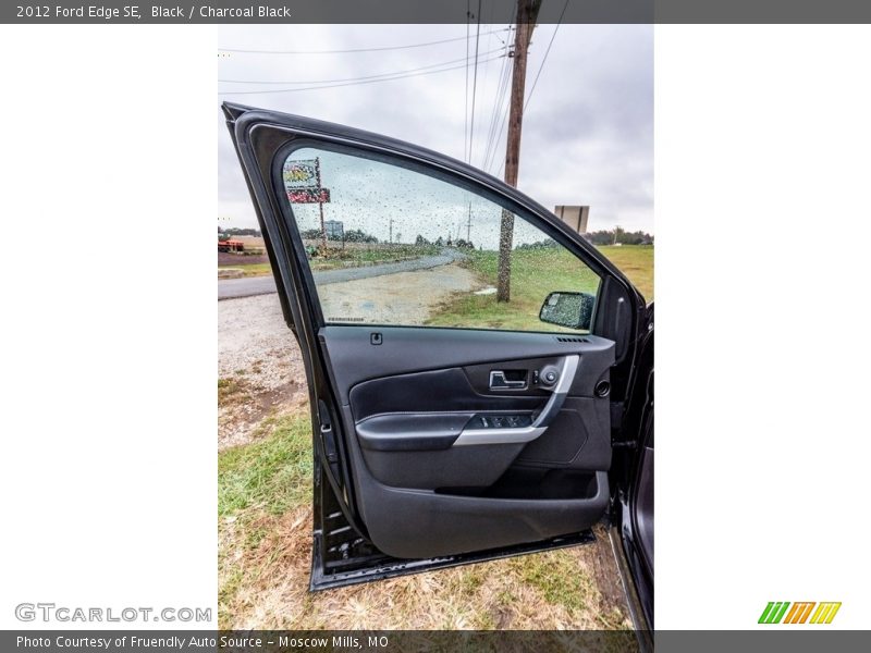 Black / Charcoal Black 2012 Ford Edge SE