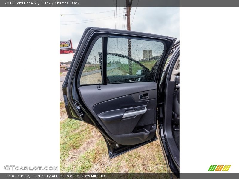 Black / Charcoal Black 2012 Ford Edge SE