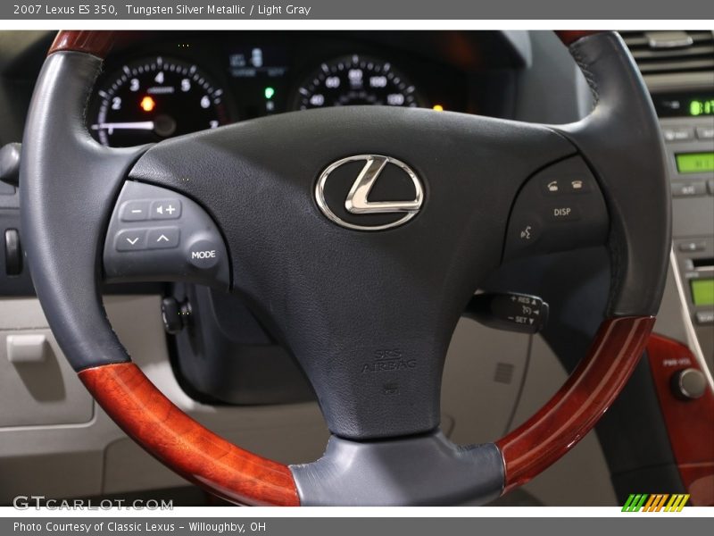 Tungsten Silver Metallic / Light Gray 2007 Lexus ES 350