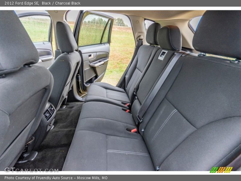 Black / Charcoal Black 2012 Ford Edge SE