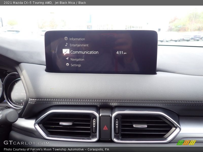 Jet Black Mica / Black 2021 Mazda CX-5 Touring AWD