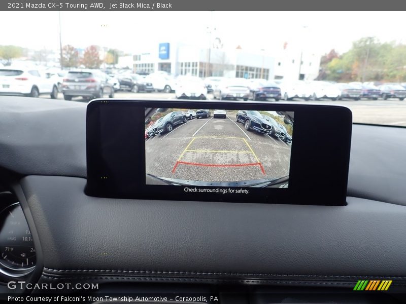 Jet Black Mica / Black 2021 Mazda CX-5 Touring AWD