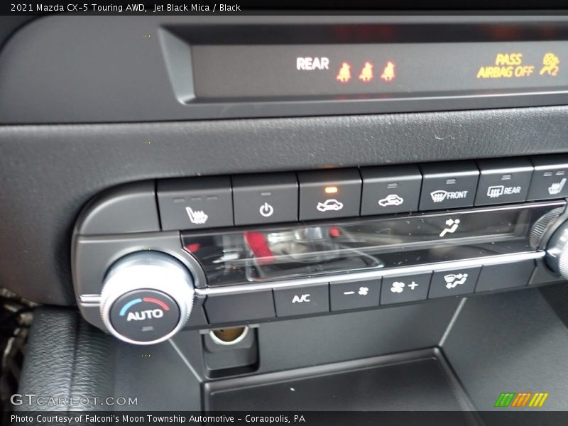 Controls of 2021 CX-5 Touring AWD