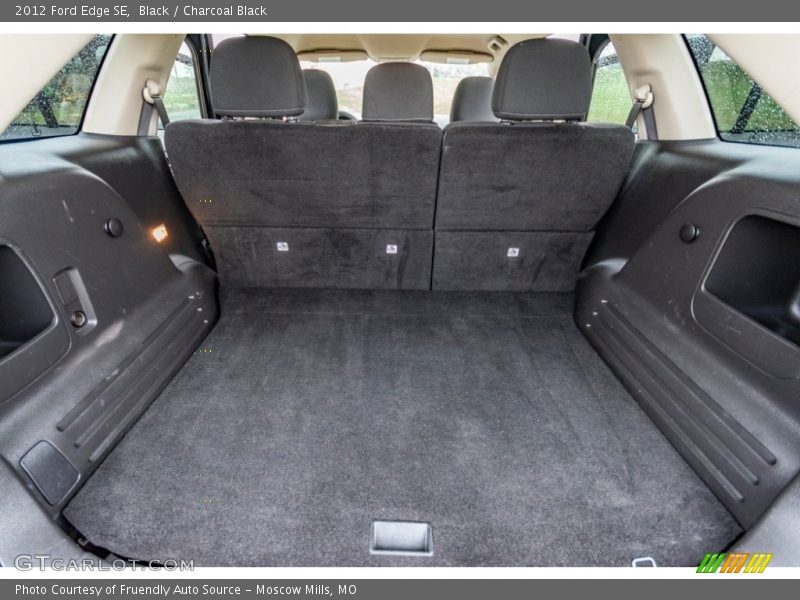 Black / Charcoal Black 2012 Ford Edge SE