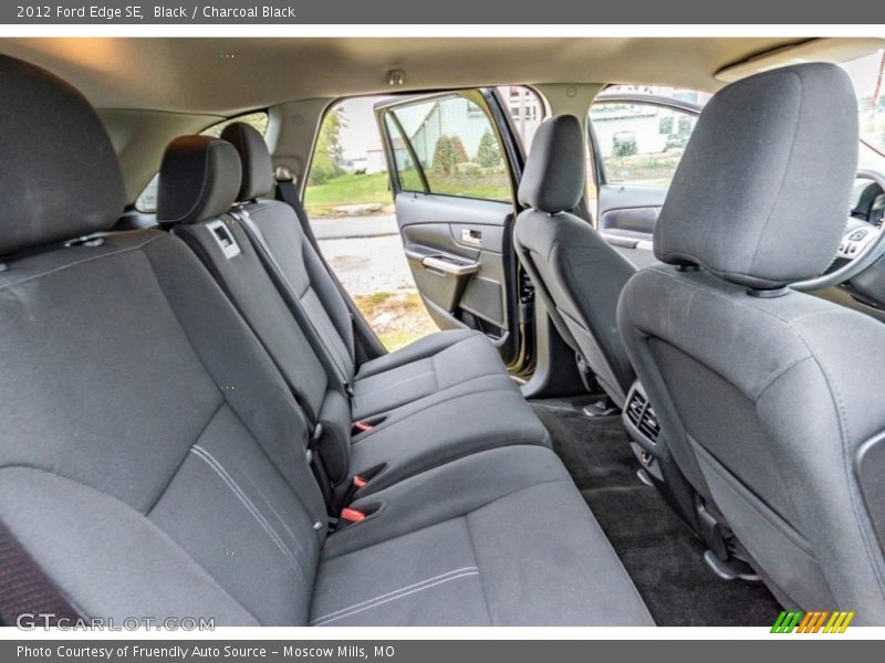 Black / Charcoal Black 2012 Ford Edge SE