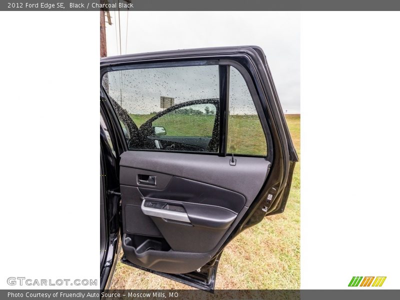 Black / Charcoal Black 2012 Ford Edge SE