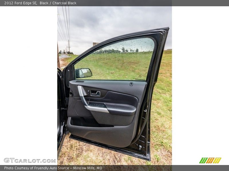 Black / Charcoal Black 2012 Ford Edge SE
