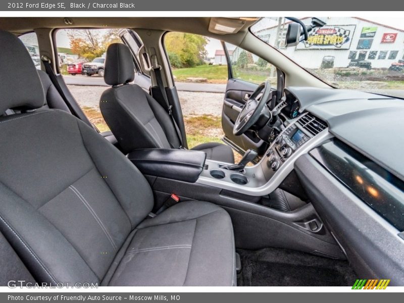 Black / Charcoal Black 2012 Ford Edge SE