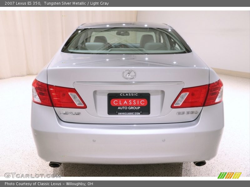 Tungsten Silver Metallic / Light Gray 2007 Lexus ES 350