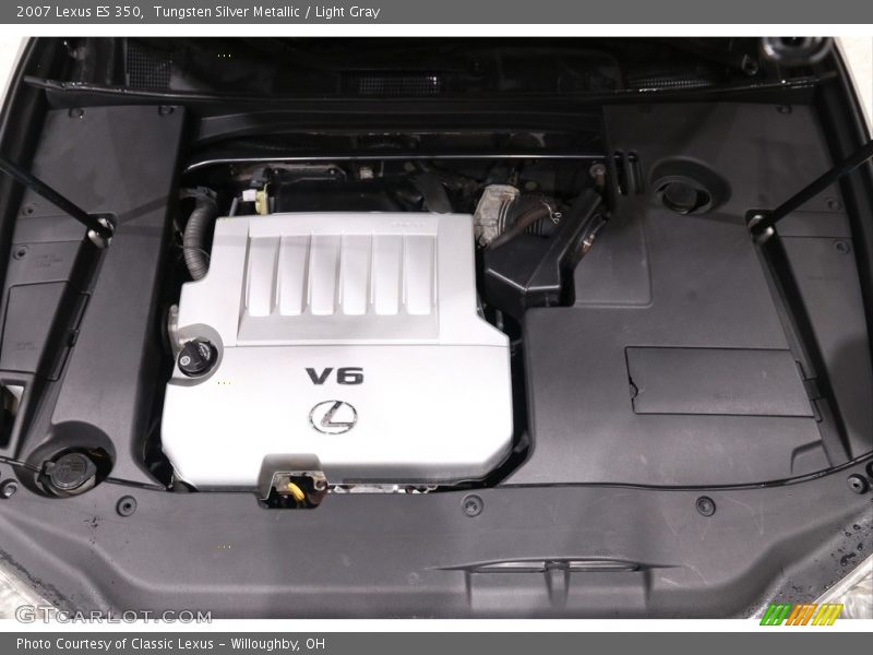 Tungsten Silver Metallic / Light Gray 2007 Lexus ES 350