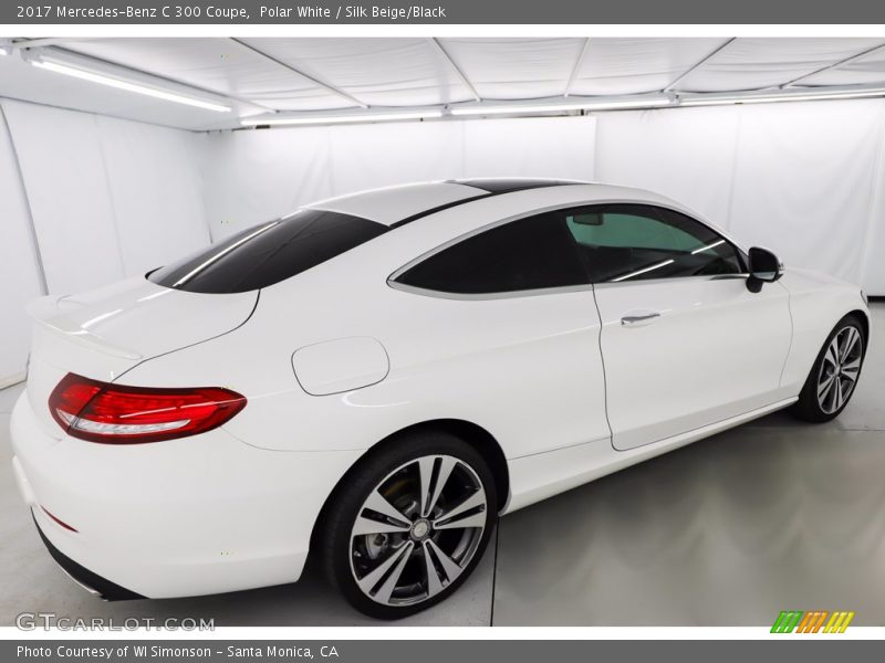 Polar White / Silk Beige/Black 2017 Mercedes-Benz C 300 Coupe