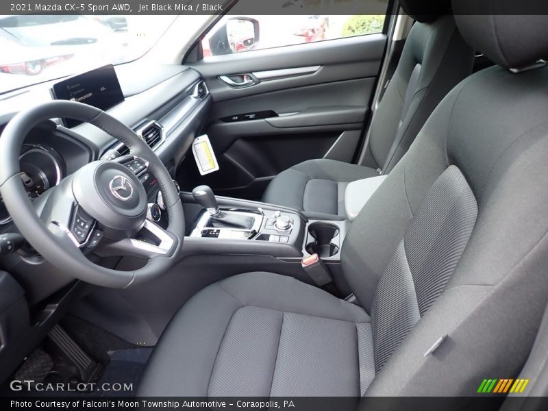  2021 CX-5 Sport AWD Black Interior