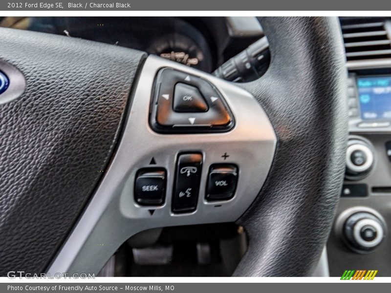 Black / Charcoal Black 2012 Ford Edge SE